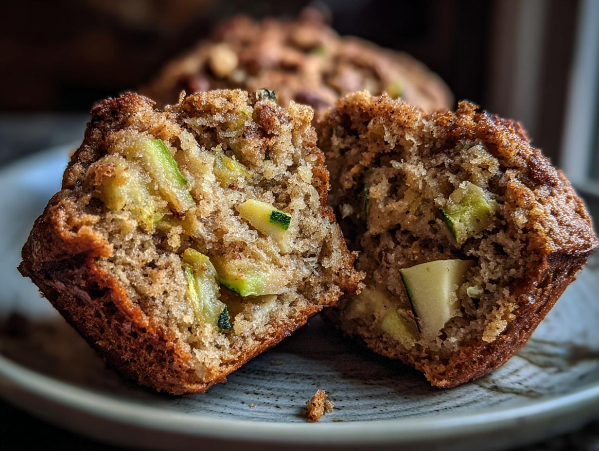12 Divine Apple Cinnamon Zucchini Muffins