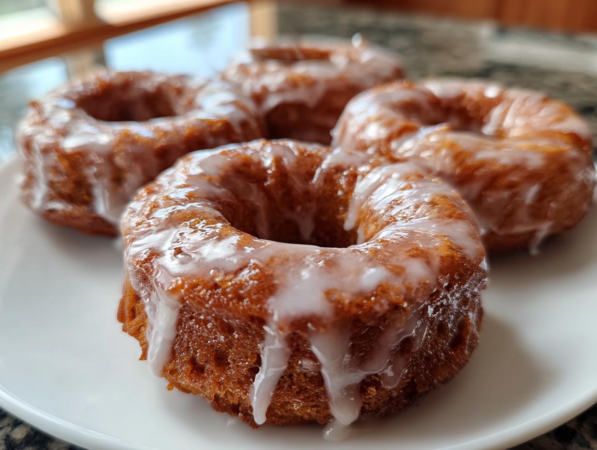 Devastatingly Good Baked Pumpkin Donuts in Only 45g Carbs