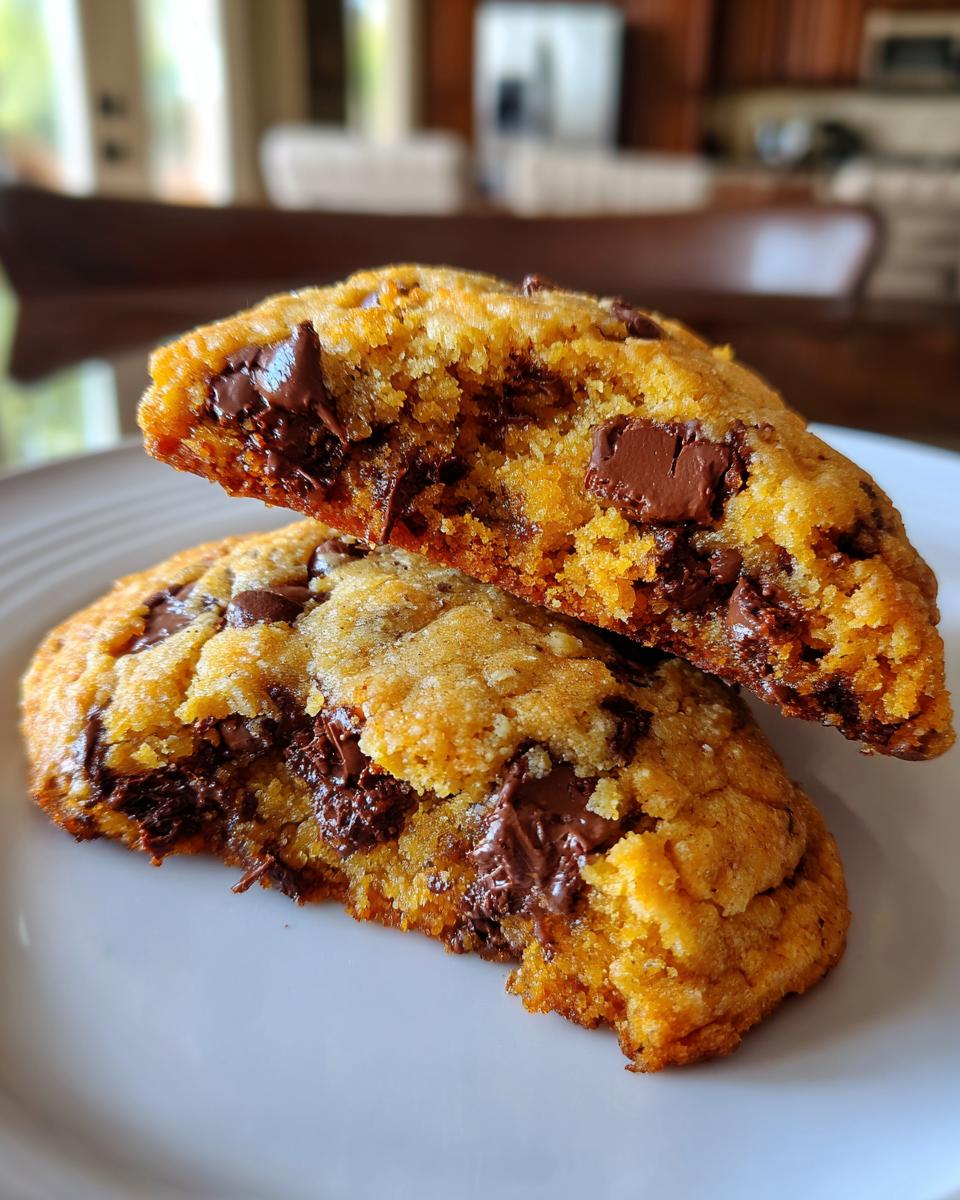 Classic Pumpkin Chocolate Chip Cookies - detail 2