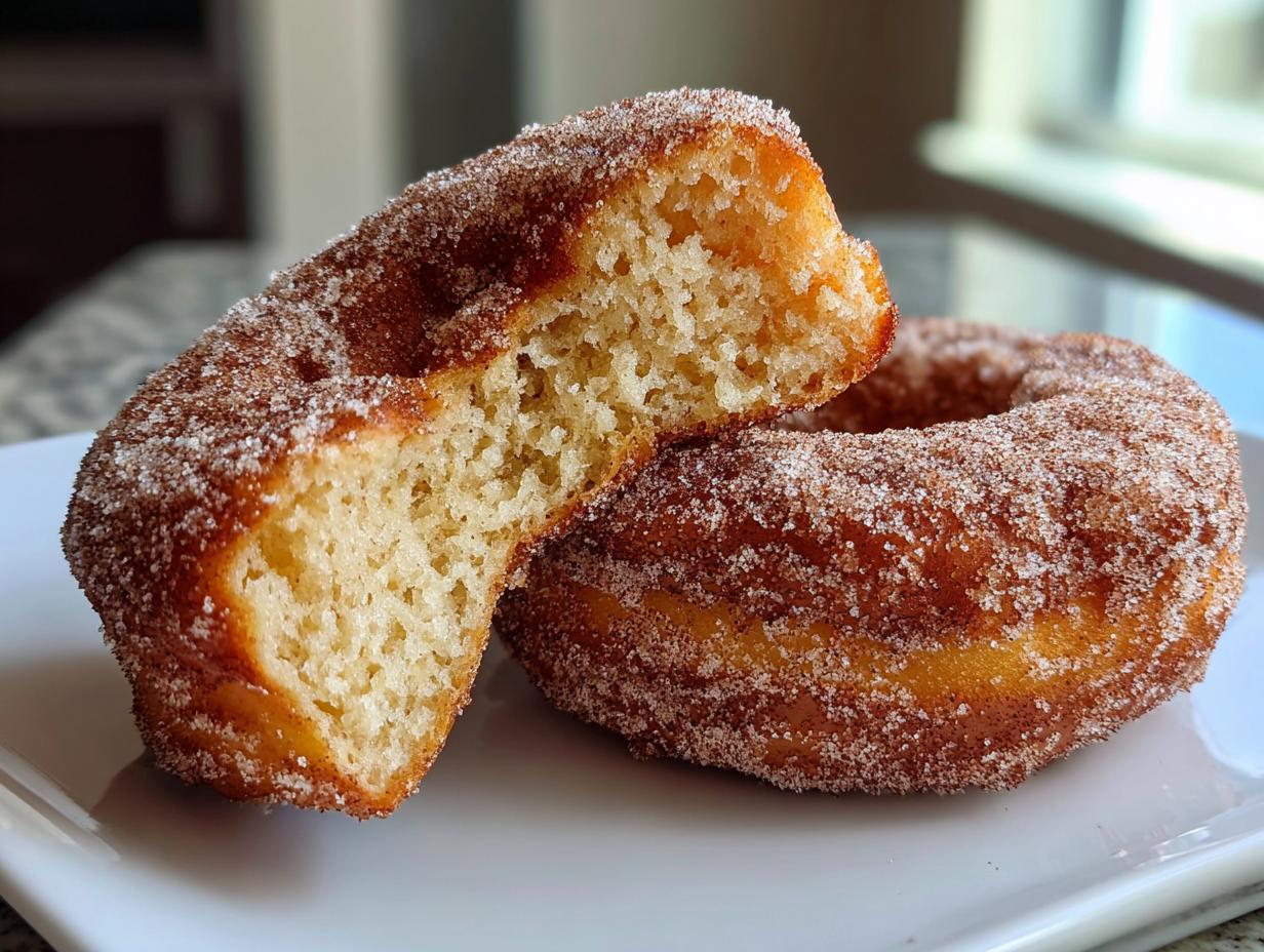 Bake 2 Amazing Fresh Milled Cinnamon Sugar Pumpkin Cake Donuts