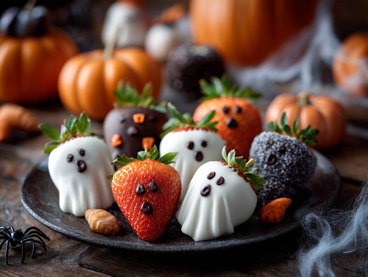 Spooktacular Halloween Strawberries: 4 Steps to Frightful Fun