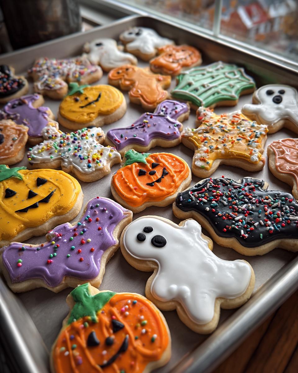 Halloween Sugar Cookies Recipe - detail 3