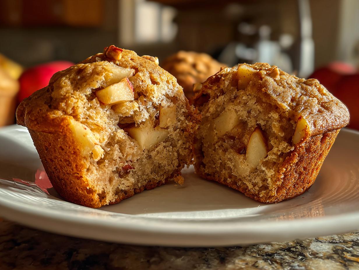 Bake 12 Amazing Healthy Apple Muffins, Guilt-Free