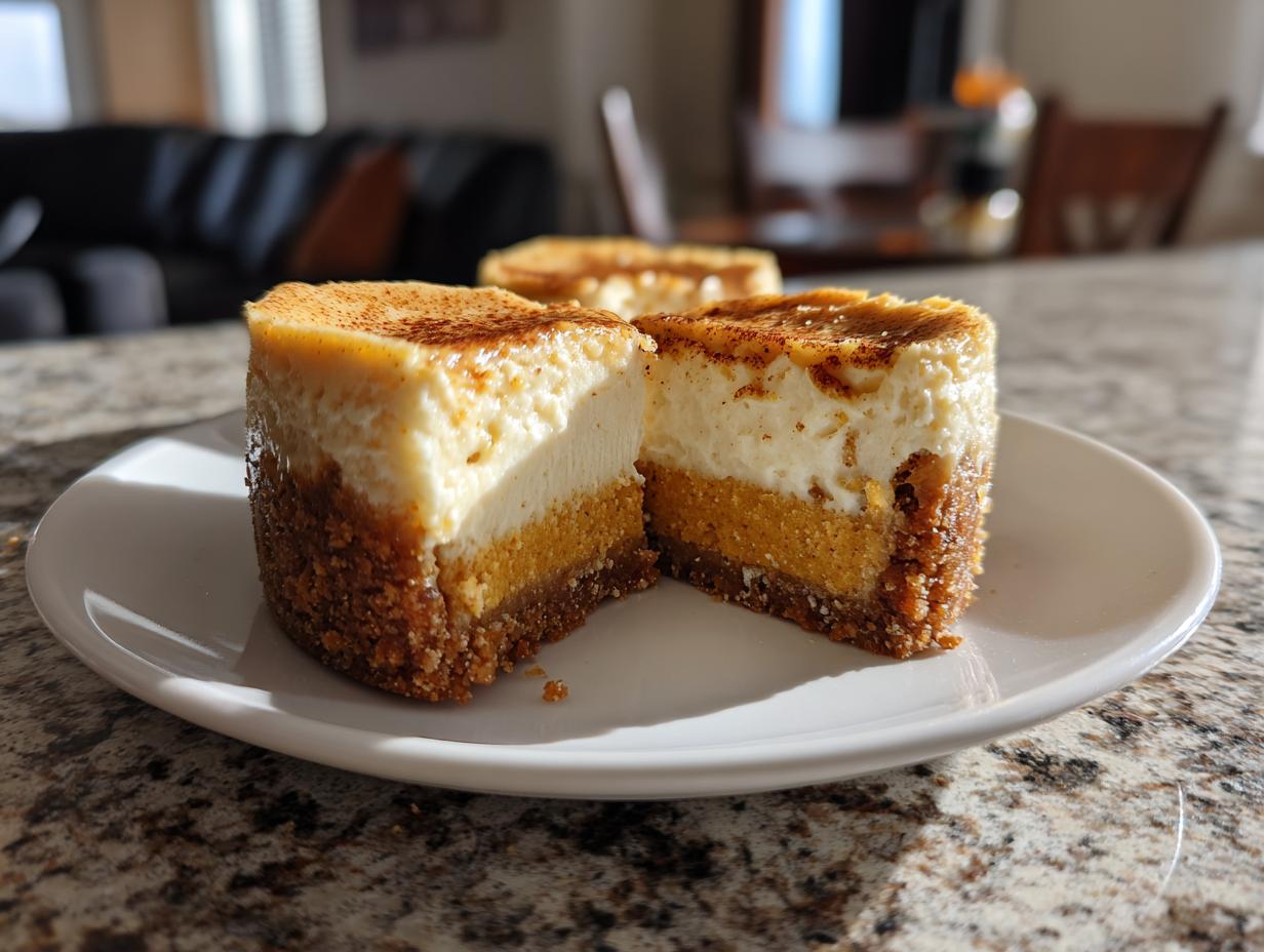 Bake Amazing Healthy Pumpkin Cheesecakes in Just 1 Hour