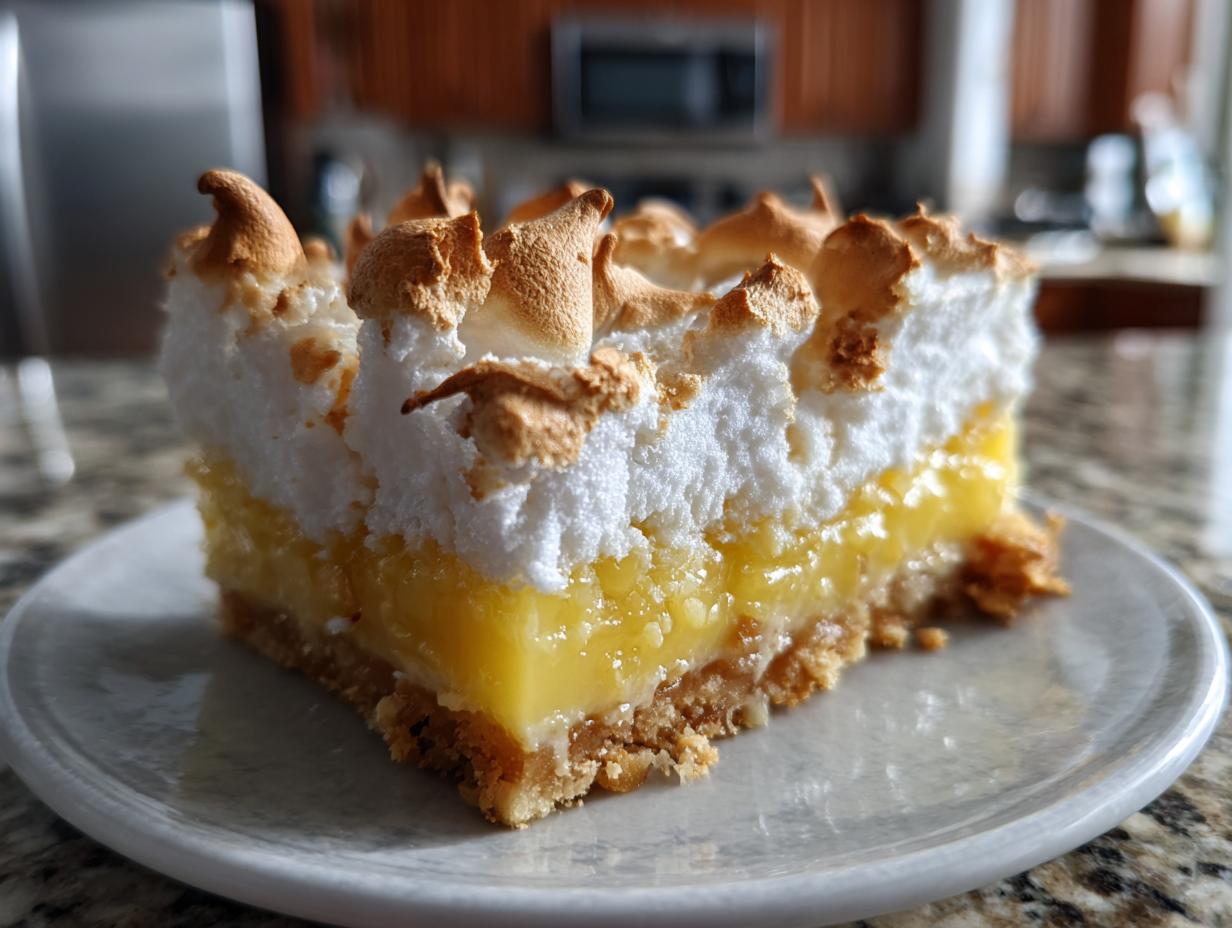 Lemon Meringue Pie Bars Recipe: Shockingly Simple