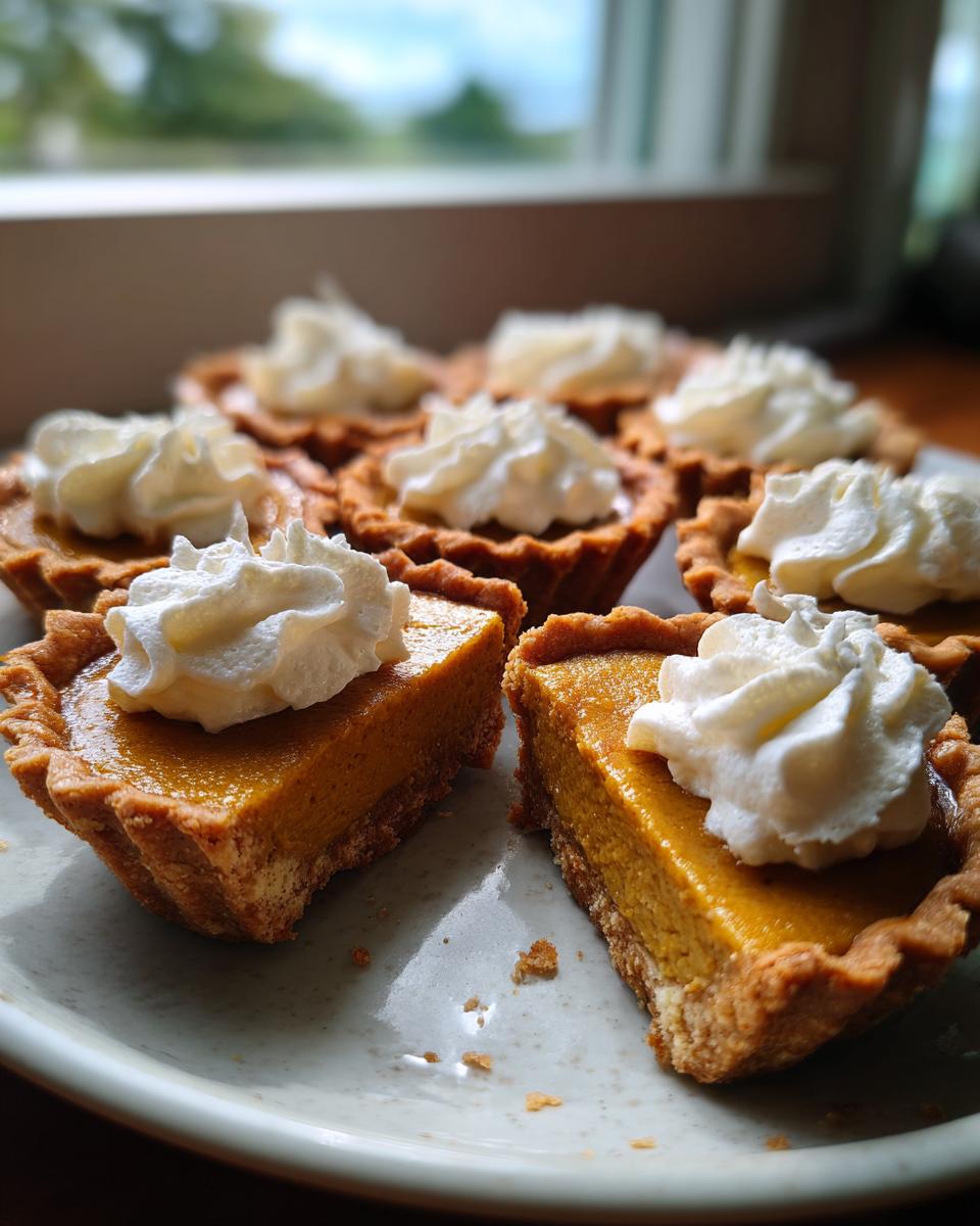 Mini Pumpkin Pie Cups (Gluten-Free, Vegan) - detail 3