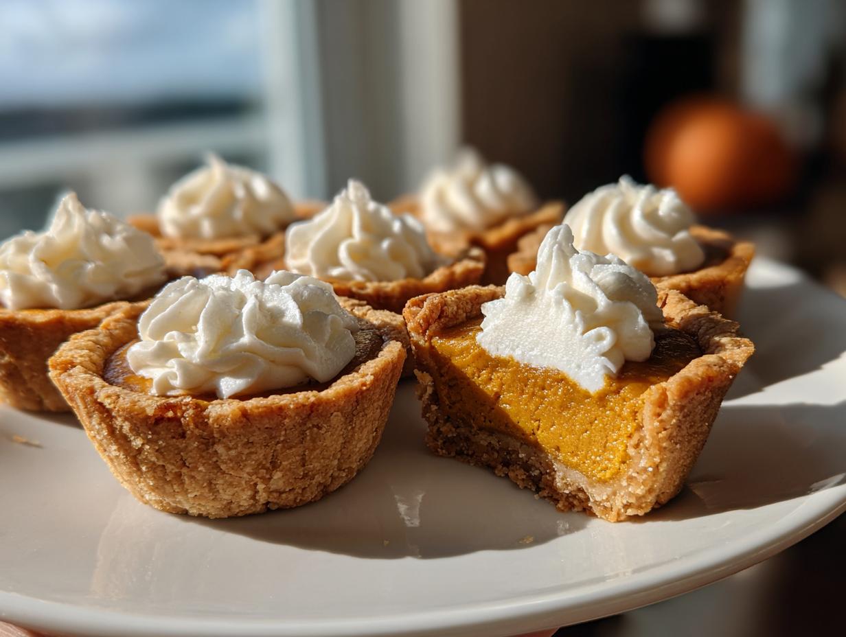 Devastatingly Delicious 5-Step Pumpkin Pie Cups