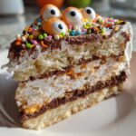 No-Bake Halloween Sponge Cake Recipe