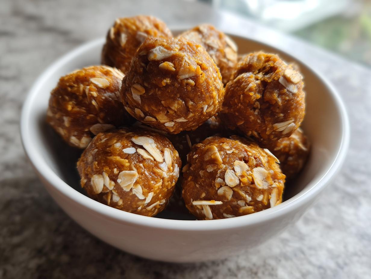 10 Amazing No-Bake Healthy Pumpkin Pie Energy Balls
