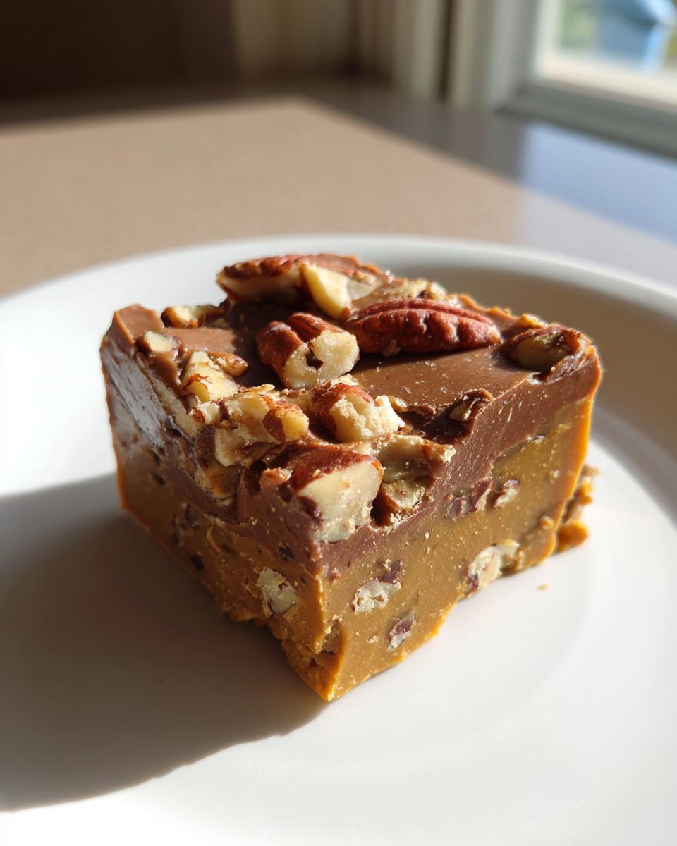 Pumpkin Fudge with Toasted Pecans - detail 1