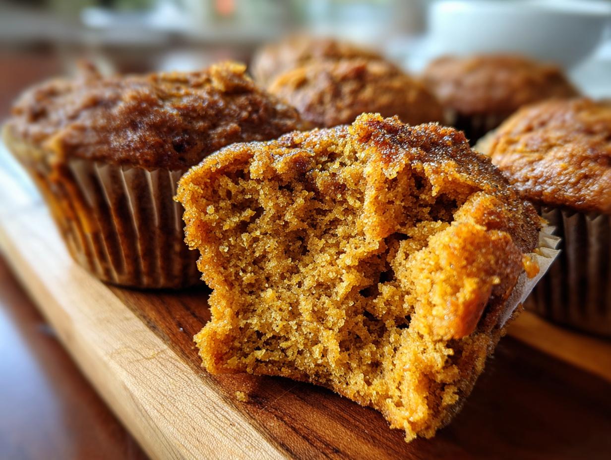 150-Calorie Pumpkin Protein Muffins: Guilt-Free