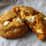 Pumpkin White Chocolate Chip Cookies