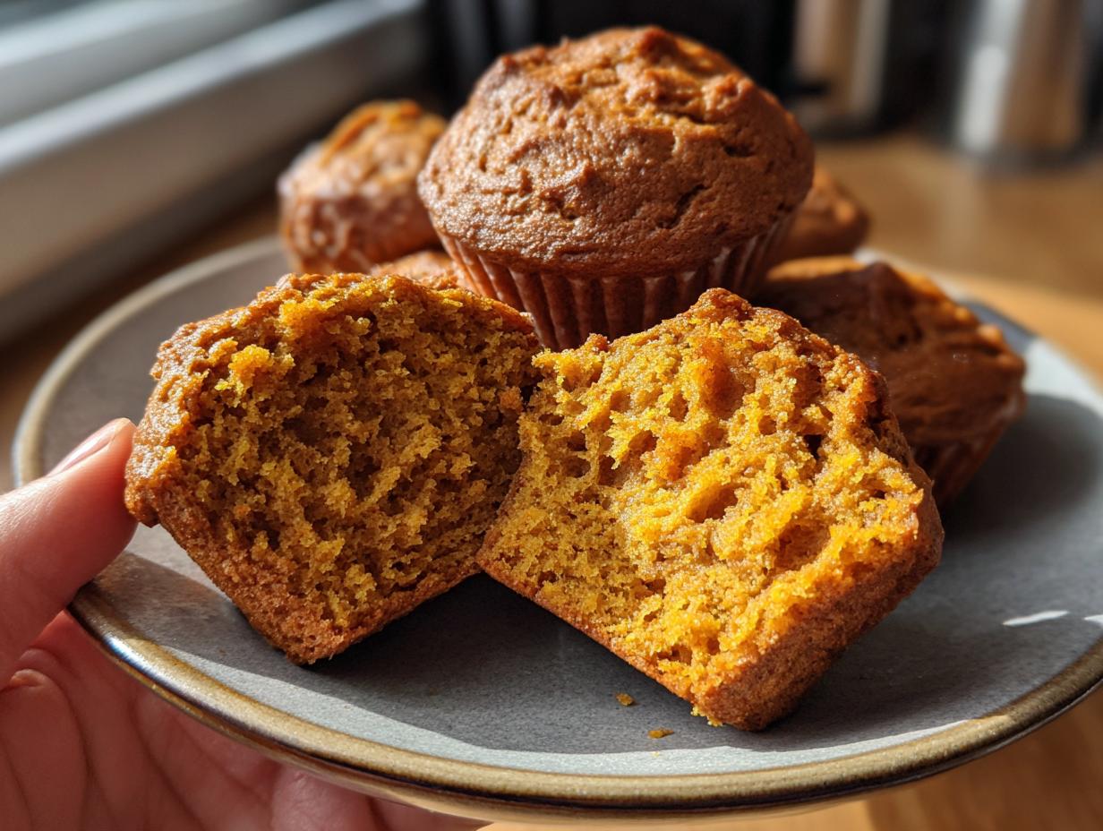 Devastatingly Good Sourdough Pumpkin Muffins Recipe