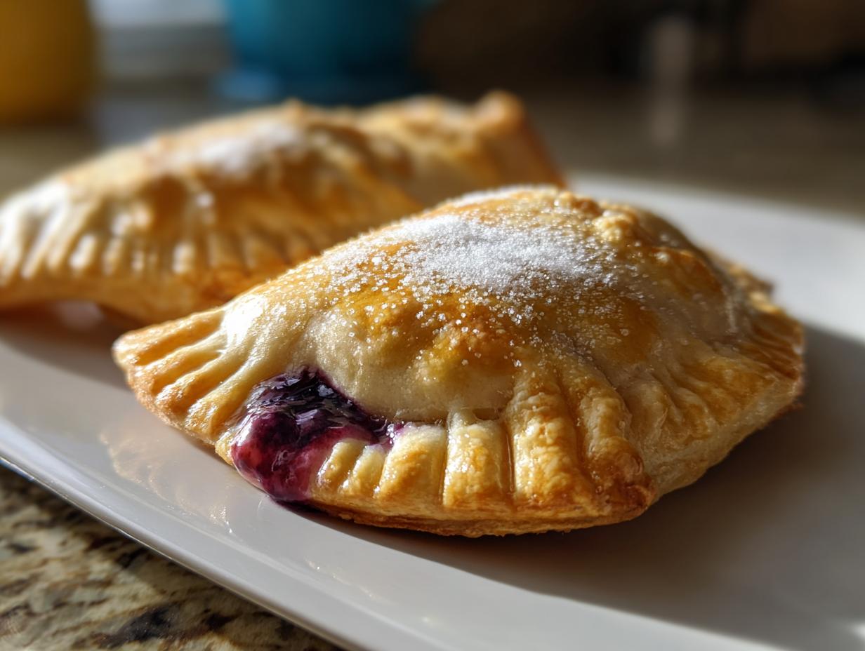 Scary Good Vegan Blueberry Ghost Hand Pies in 20 Minutes