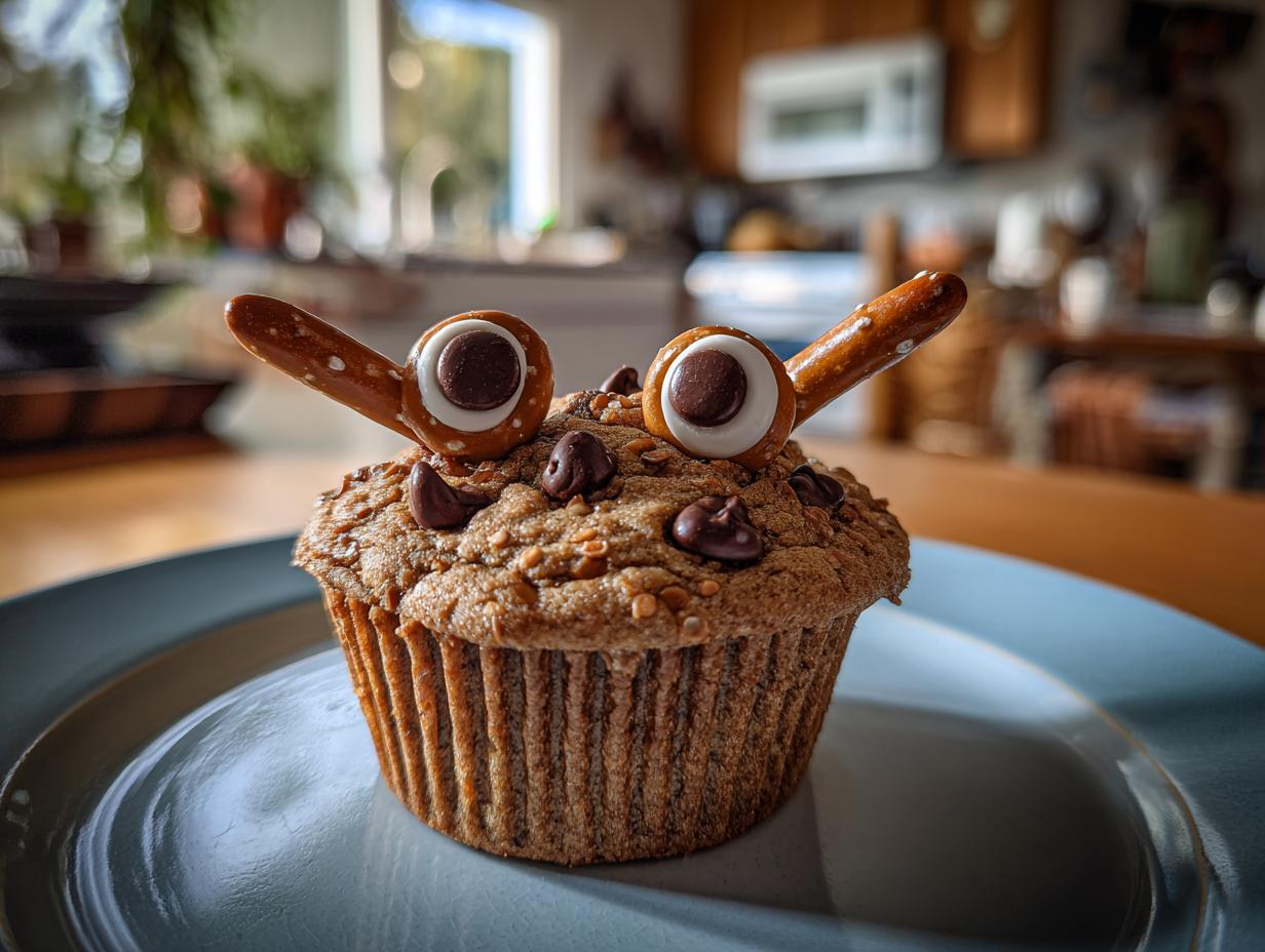 Scary Good Muffin Halloween Pipistrello Recipe: Just 18M!