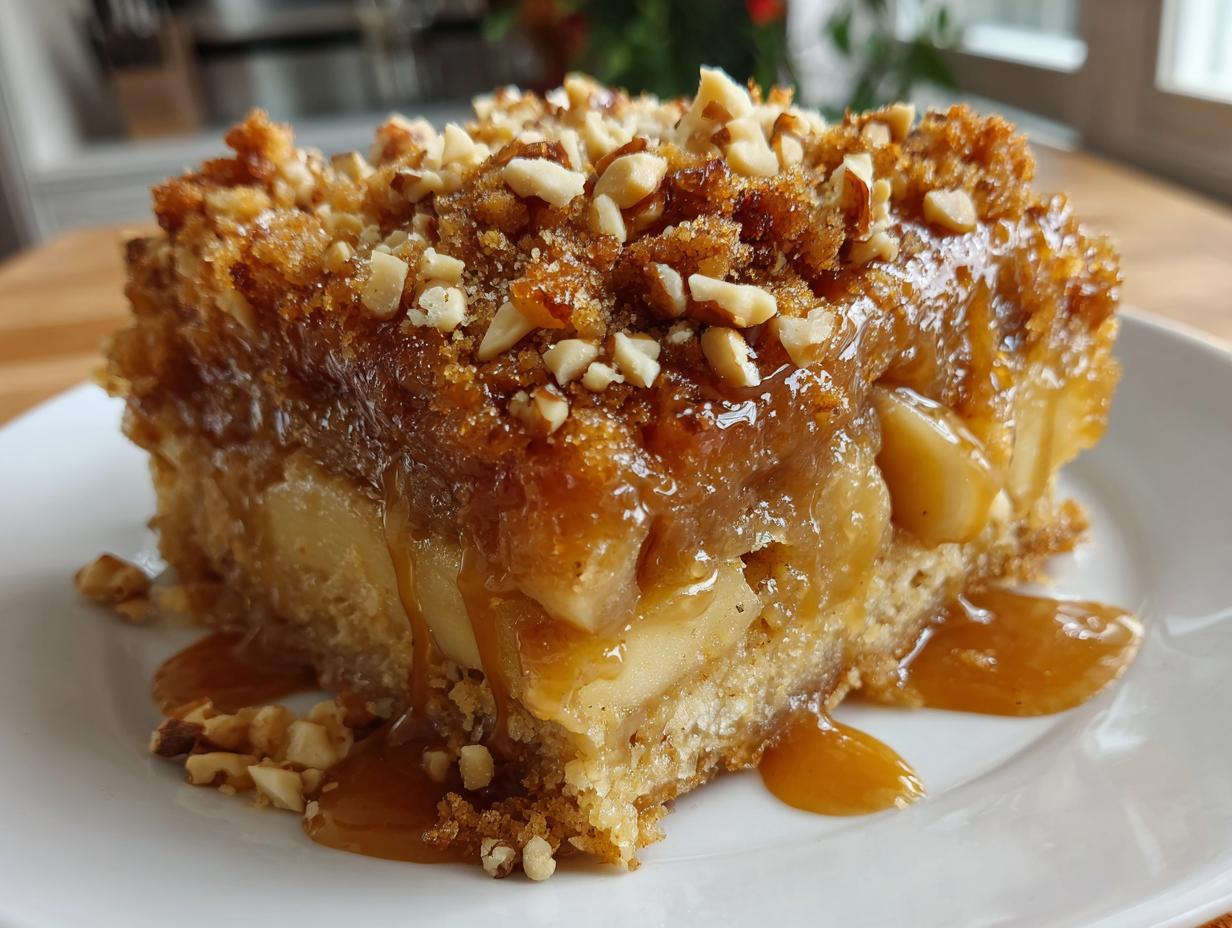 Caramel Apple Dump Cake