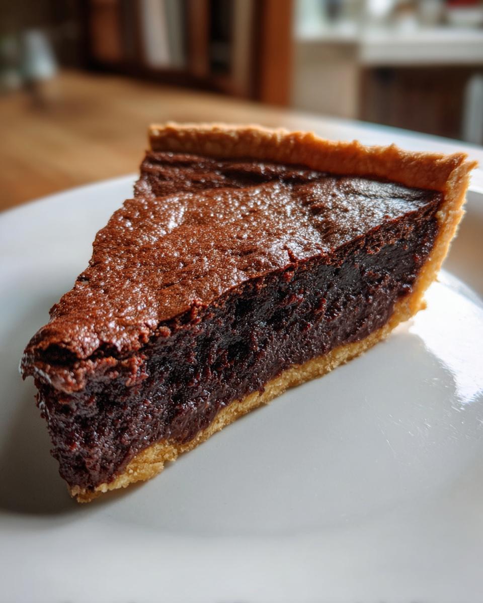 Chocolate Chess Pie Recipe - detail 2