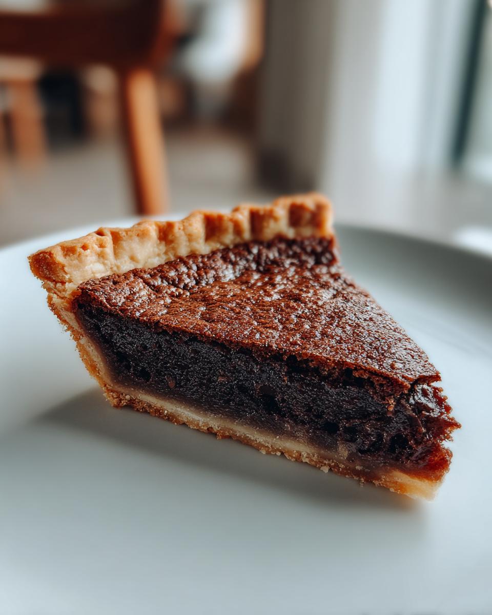 Chocolate Chess Pie Recipe - detail 3
