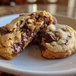 Chocolate-Filled Walnut Cookies