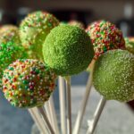 Christmas Tree Cake Pops