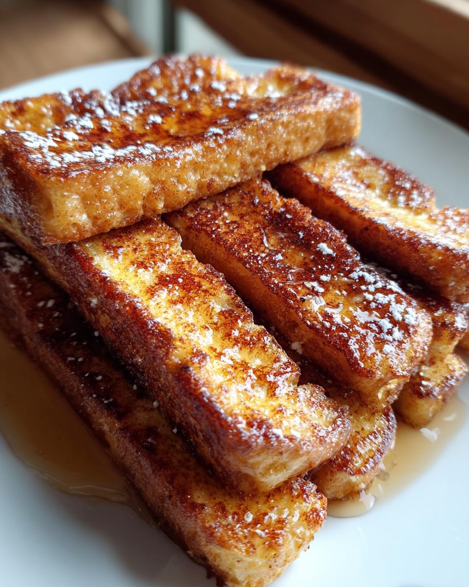 Cinnamon French Toast Sticks Recipe - detail 2