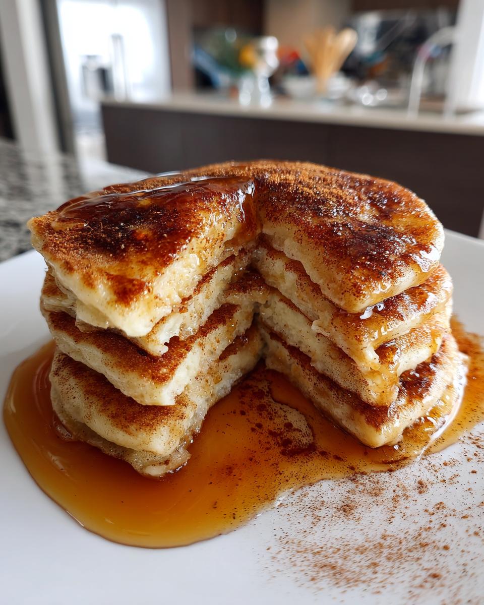Cinnamon Pancakes - detail 1