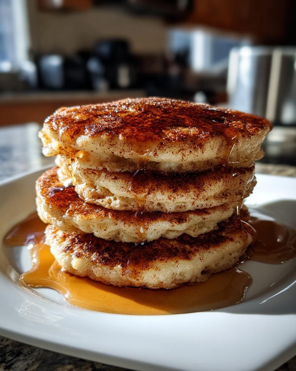 Cinnamon Pancakes - detail 2