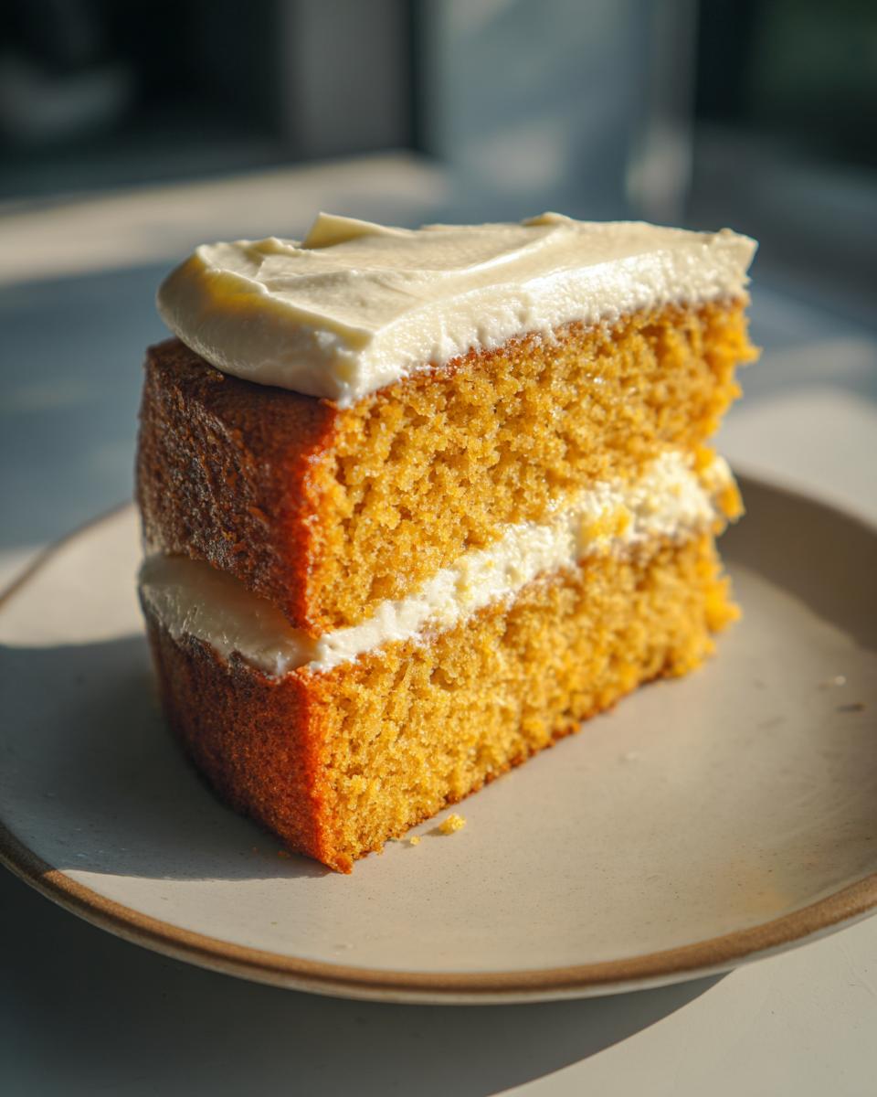 Cornbread Cake with Honey Buttercream - detail 3