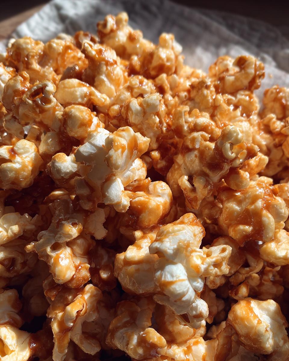 Crunchy Caramel Popcorn - detail 2
