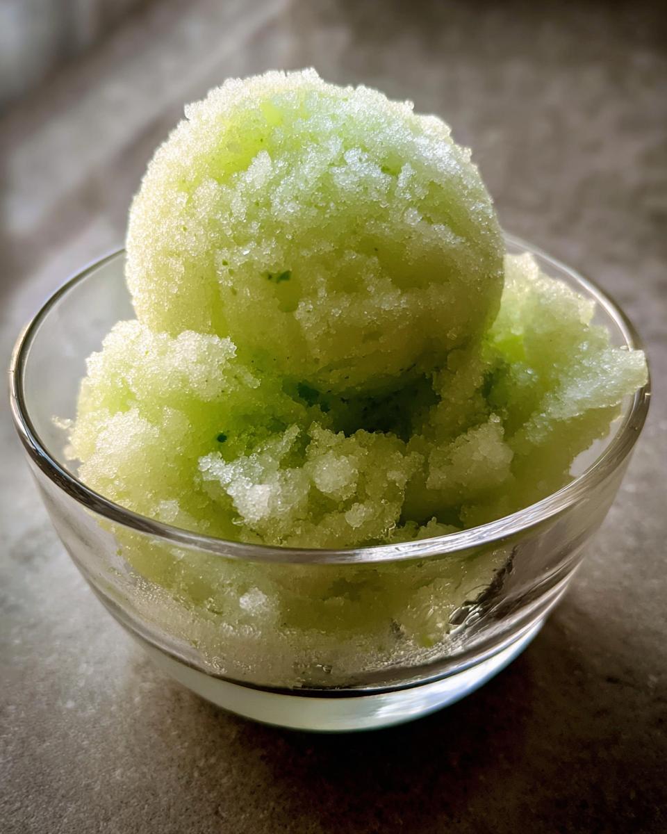 Easy Apple Sorbet Recipe - detail 1