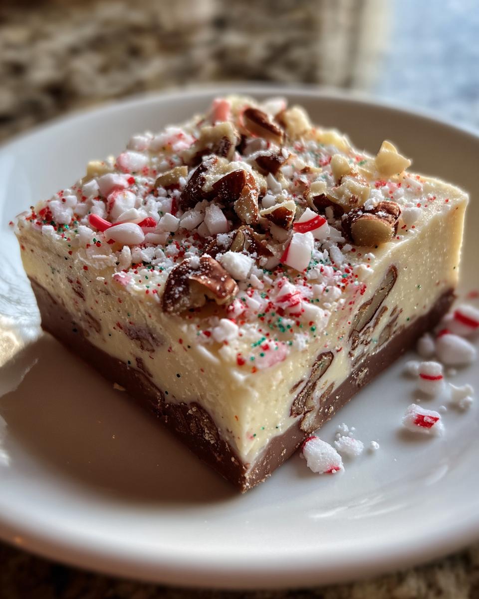 Easy Christmas Fudge - detail 1
