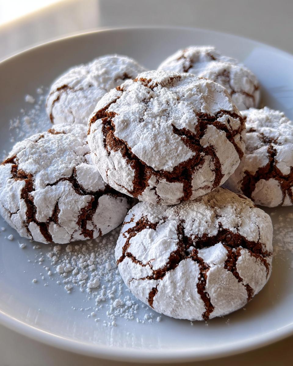 Easy Crinkle Cookies Recipe - detail 1