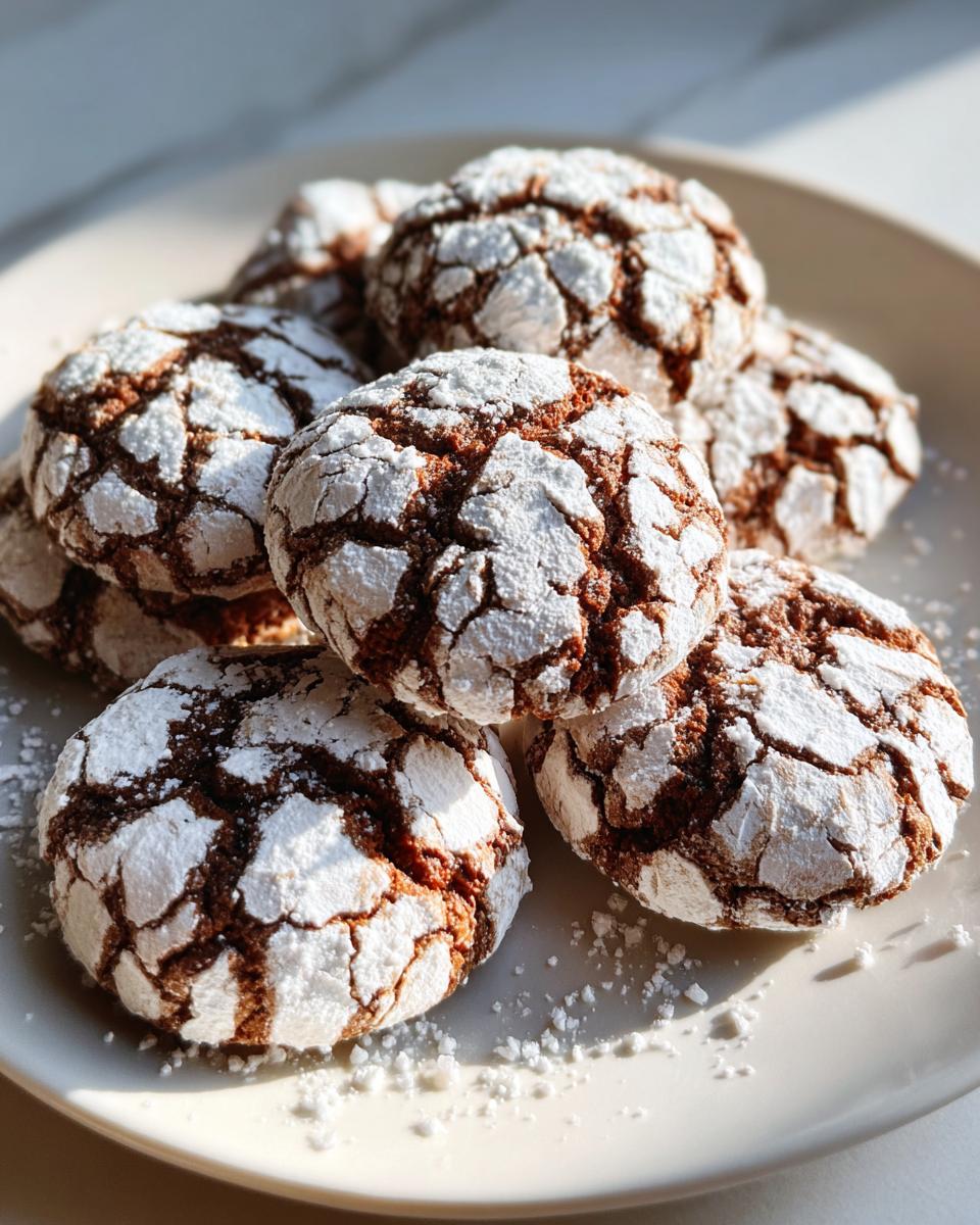 Easy Crinkle Cookies Recipe - detail 2