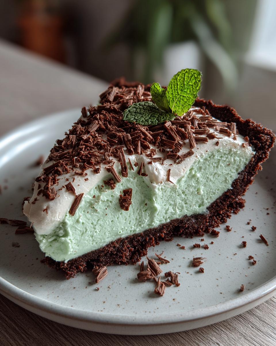 Grasshopper Pie Recipe - detail 1
