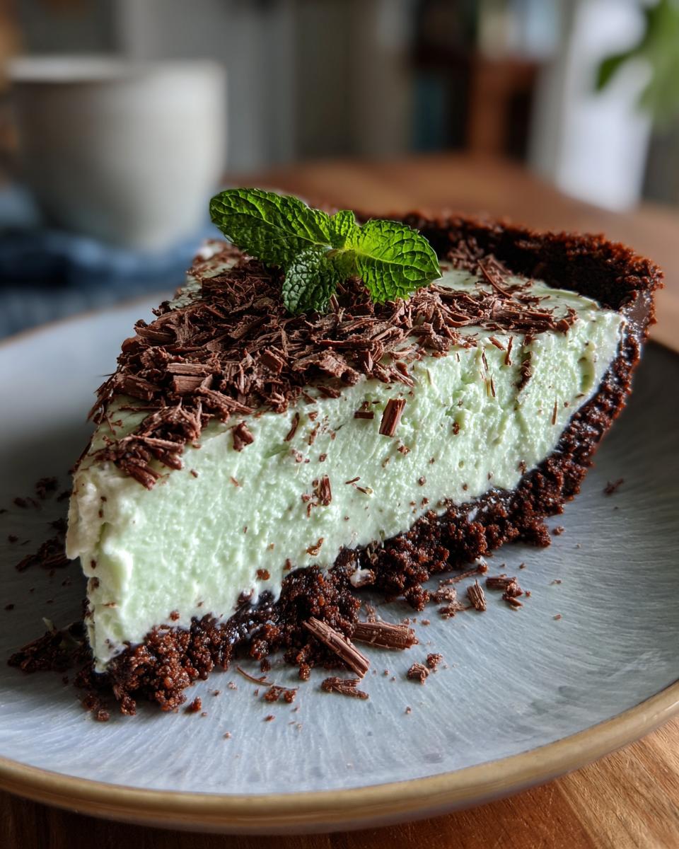 Grasshopper Pie Recipe - detail 2