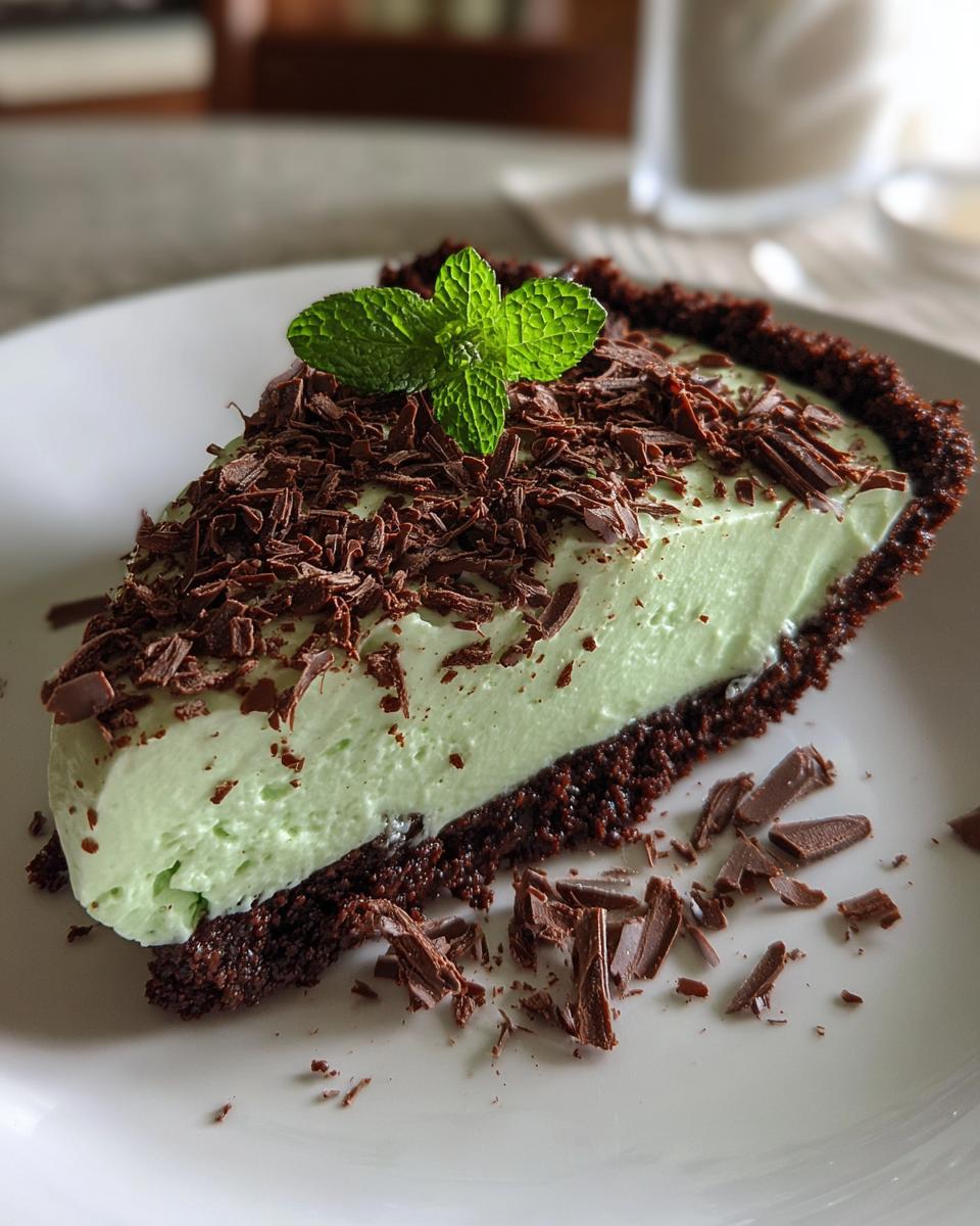 Grasshopper Pie Recipe - detail 3