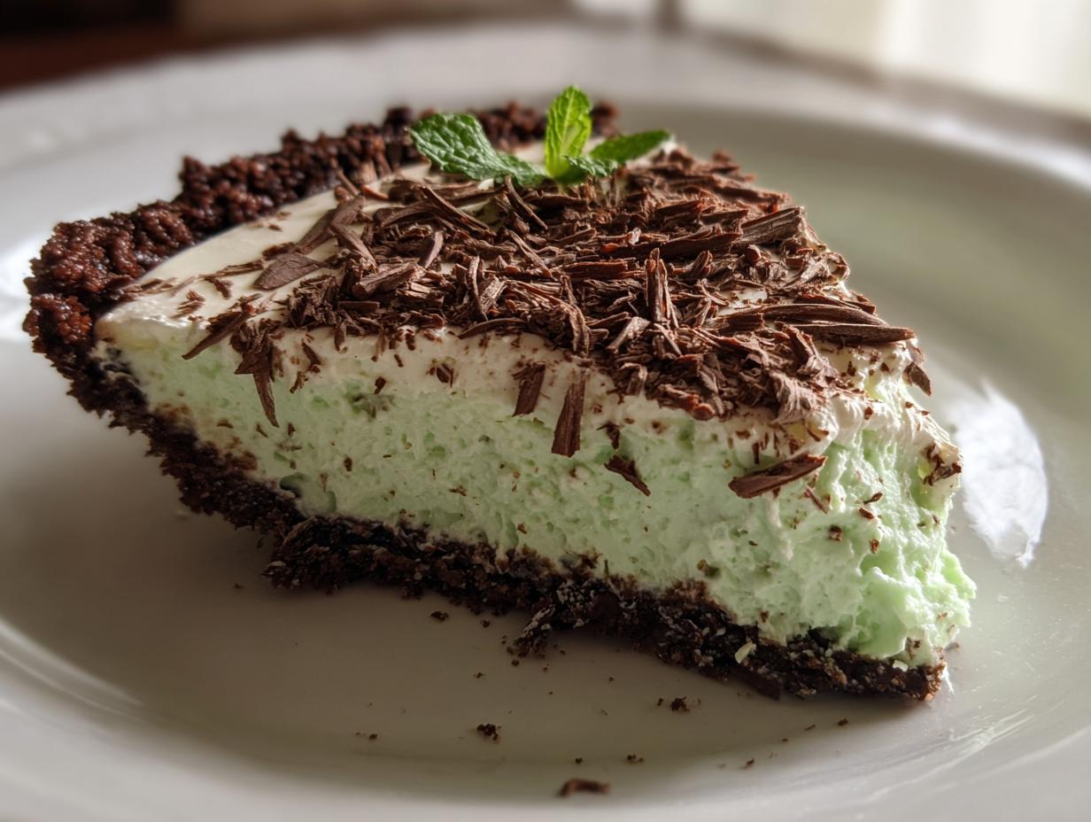 Grasshopper Pie Recipe: 3 Magical, Easy Steps