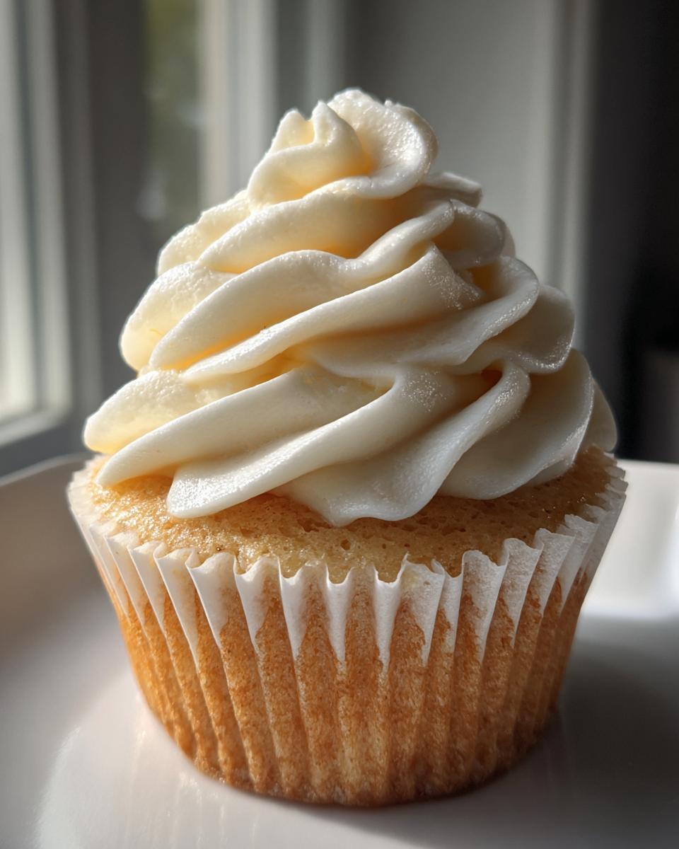Italian Buttercream Frosting - detail 2