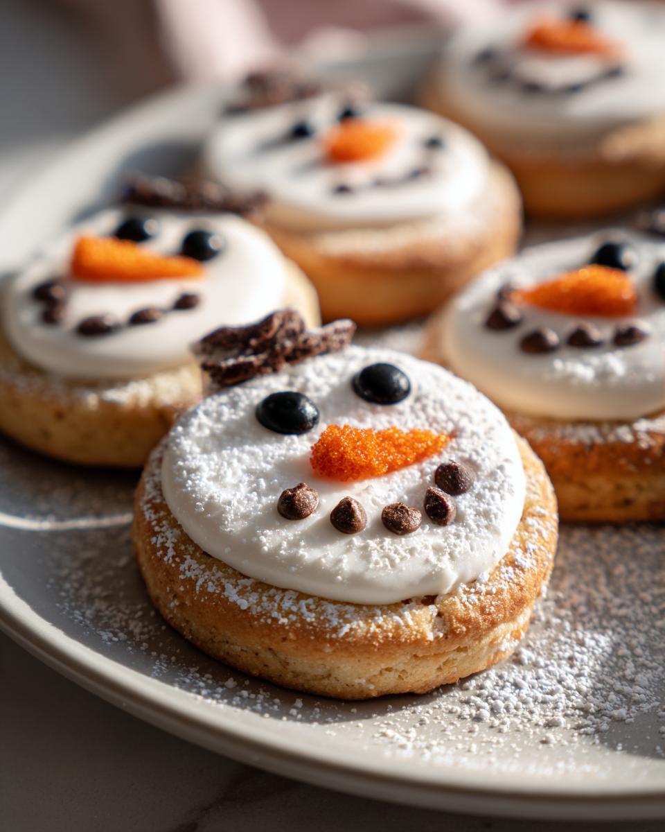 Melting Snowman Cookies Recipe - detail 3