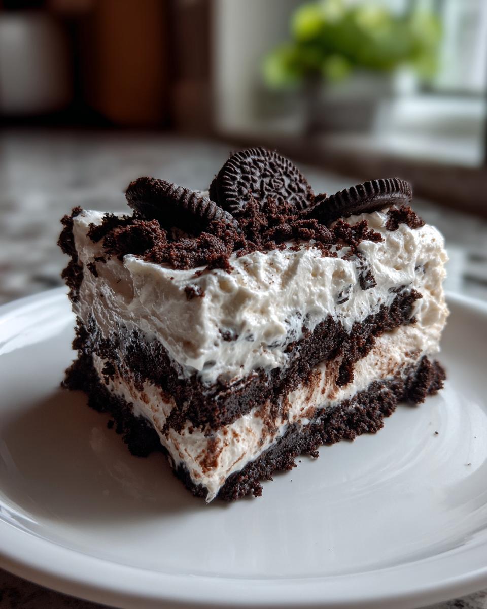 No Bake Oreo Dessert - detail 2