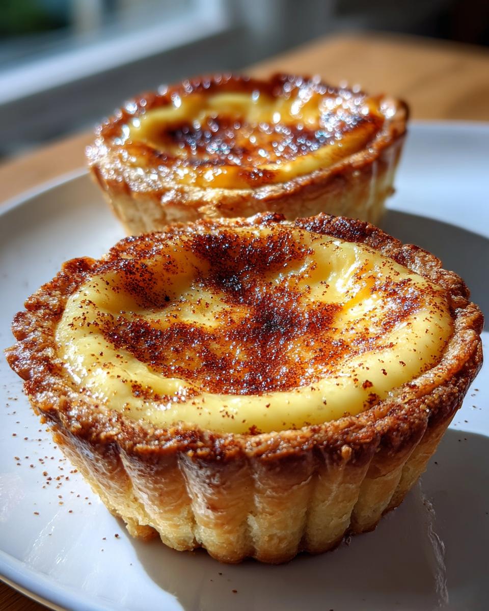Pastel de nata Recipe (Portuguese Custard Tarts) - detail 1