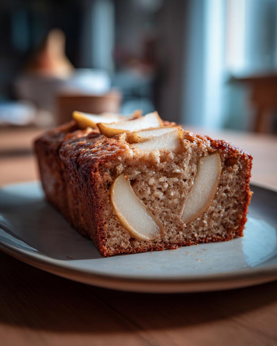 Pear Bread Recipe With Whole Pear Halves - detail 2