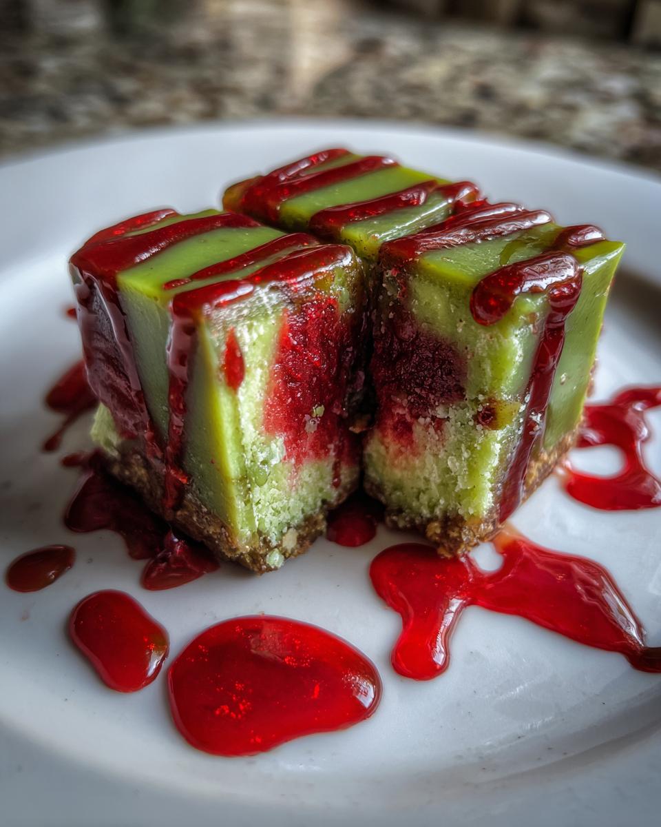 Poison Apple Halloween Fudge - detail 1