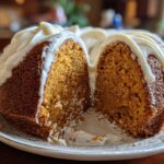 Pumpkin Bundt Cake with Cream Cheese Frosting