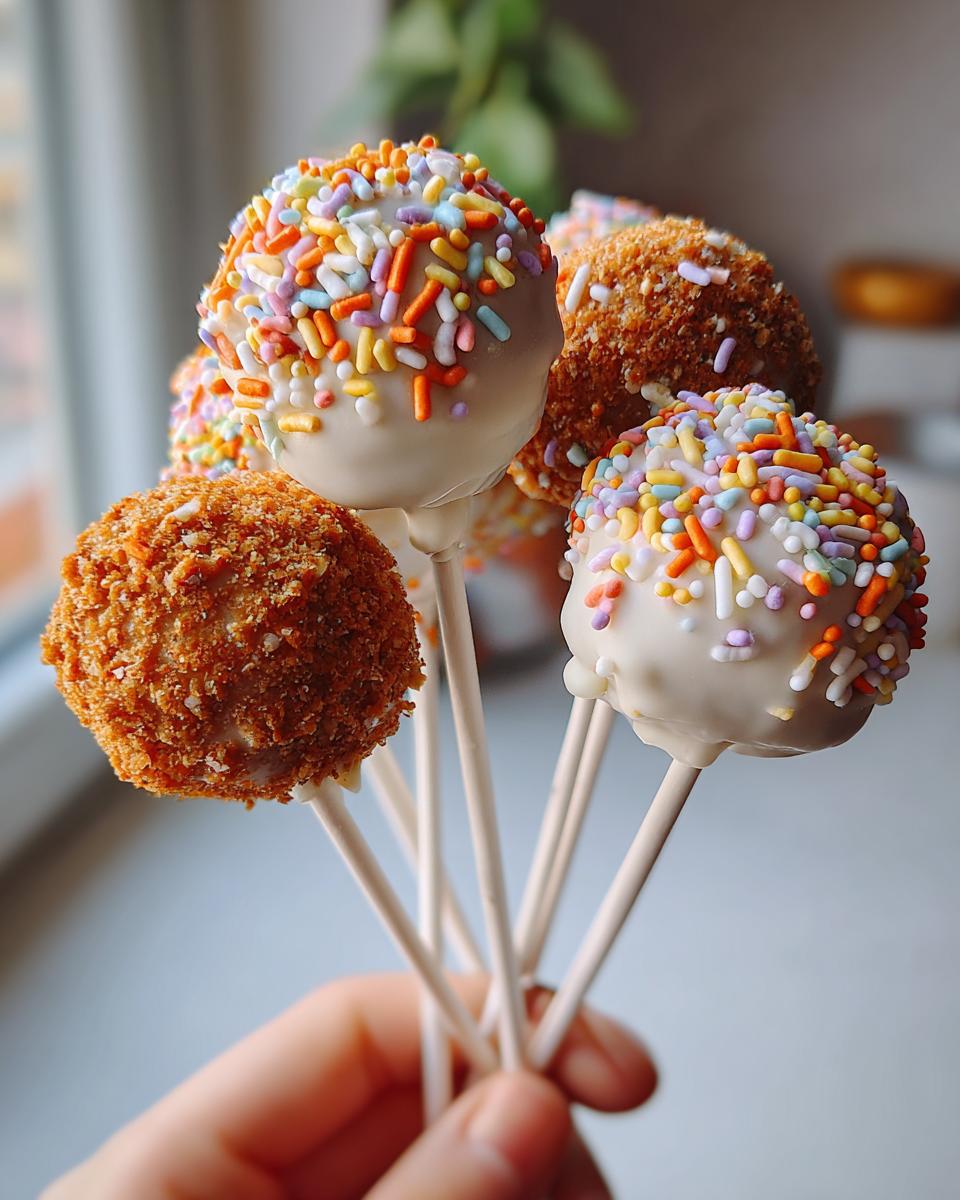Pumpkin Spice Cake Pops - detail 1