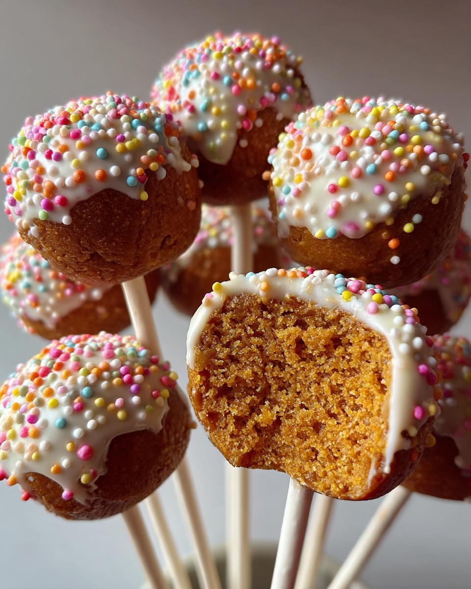 Pumpkin Spice Cake Pops - detail 3