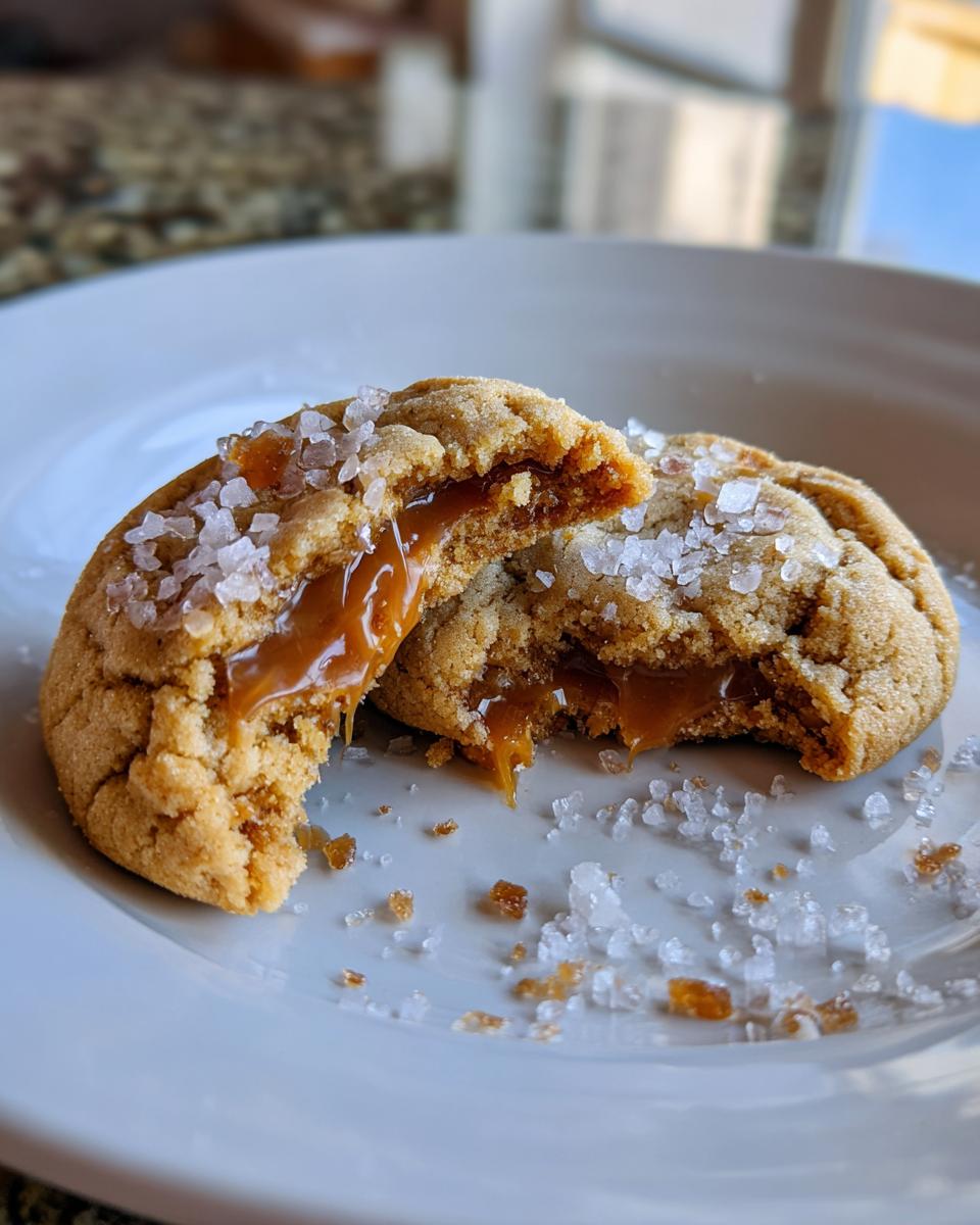 Salted Caramel Cookies – Sweet And Salty Cookie Recipe With Caramel - detail 2