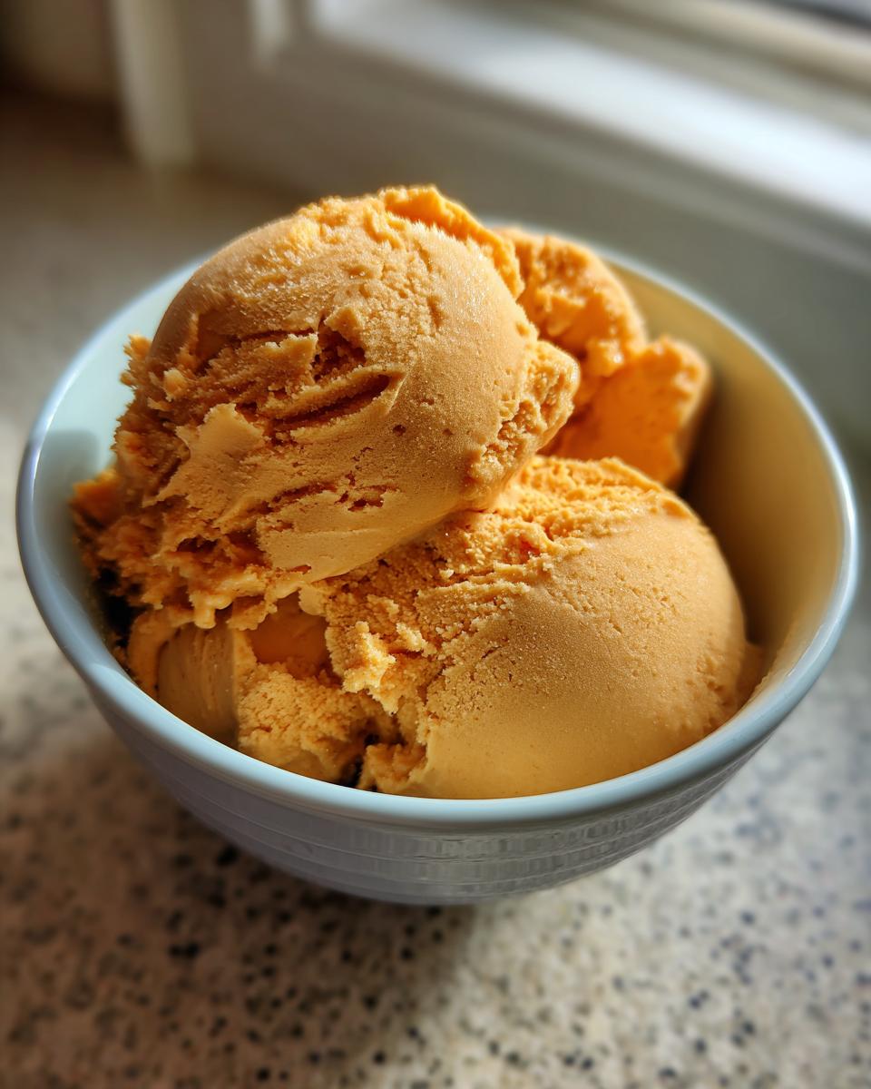Smooth Pumpkin Spice Ice Cream - detail 2