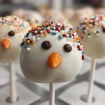 Snowman Cake Pops – Easy Christmas Cake