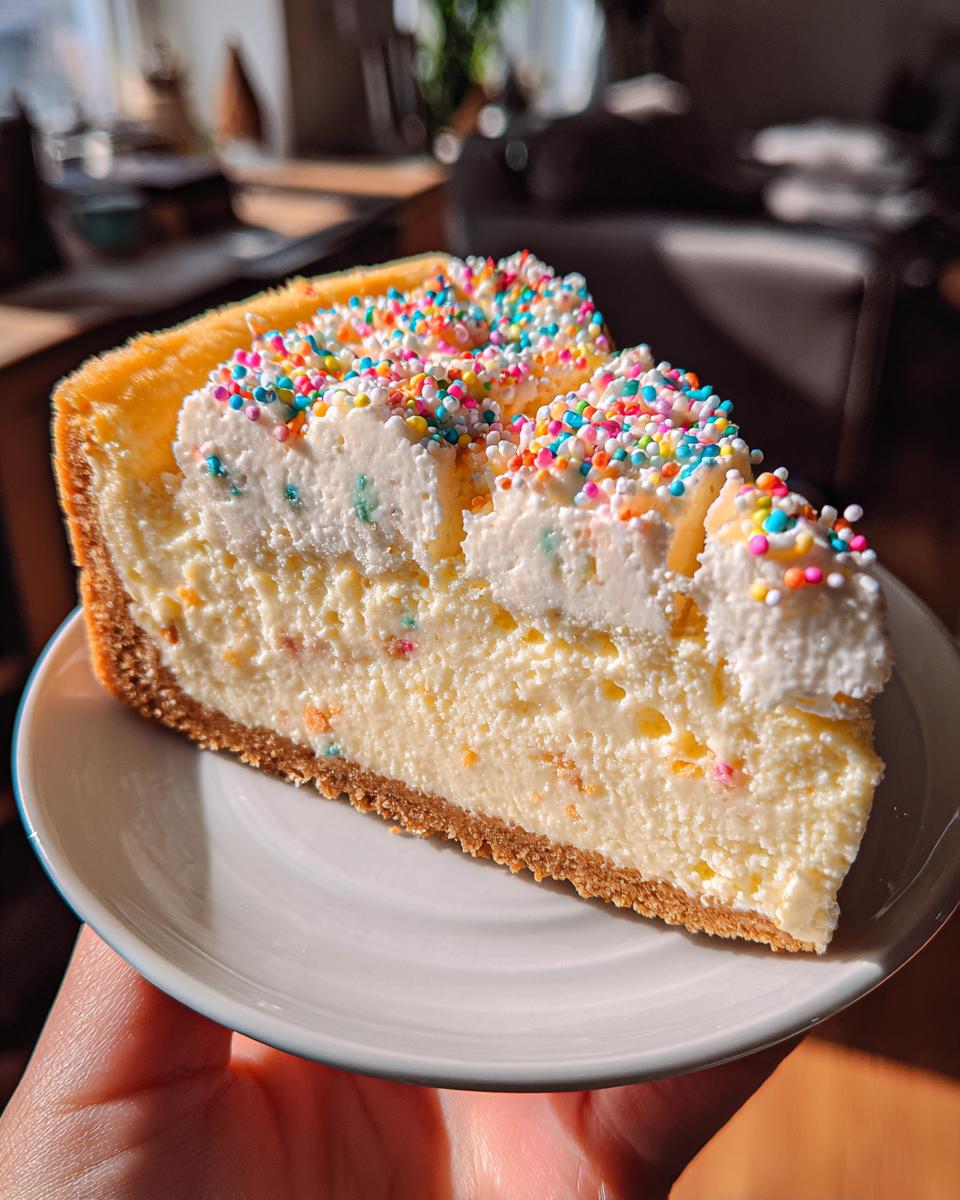 Sugar Cookie Cheesecake Recipe with a Buttery Cookie Crust - detail 1